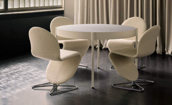 Verpan System 1-2-3 Chairs