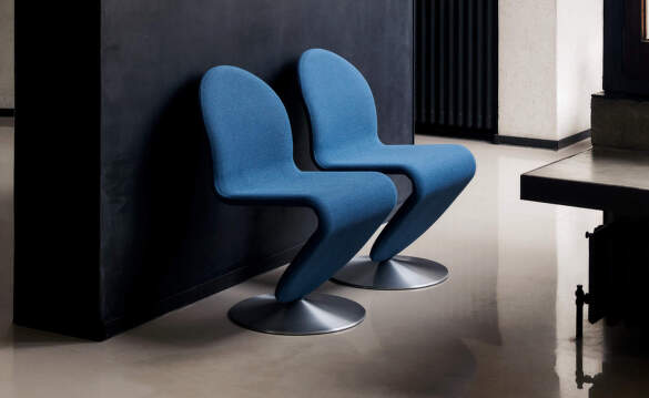 Verpan System 1-2-3 Chairs