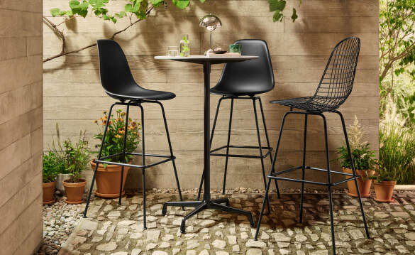 Eames Plastic Bar Stools