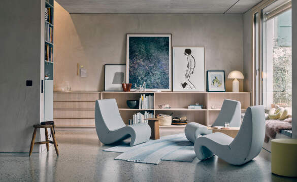 Vitra Amoebe Chairs