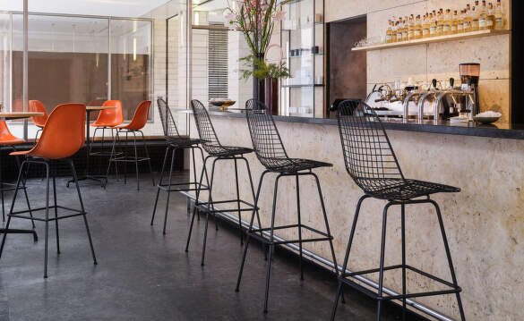 Eames Plastic Bar Stools