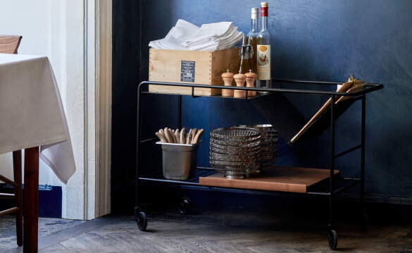&Tradition Alima Trolleys and Shelvings