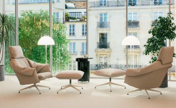 Vitra Bascule Lounge Chairs
