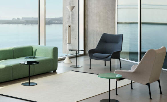 HAY O2 Lounge Chairs and Ottomans