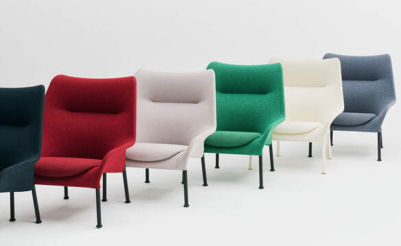HAY O2 Lounge Chairs and Ottomans