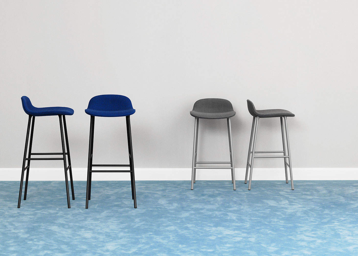 Form bar stools