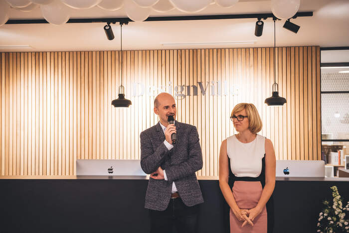 Designville Founders: Katka Horáková & Michal Horák – DesignVille Showroom Opening 2018
